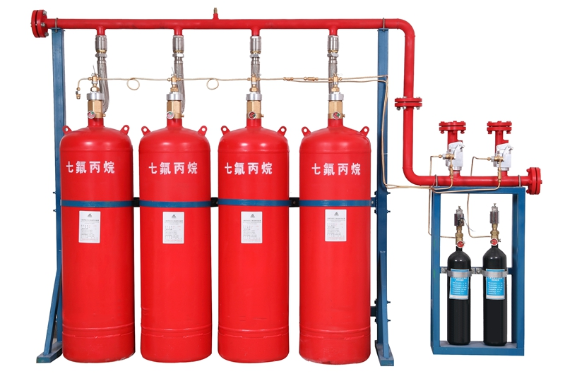 四川管網式七氟丙烷氣體滅火系統